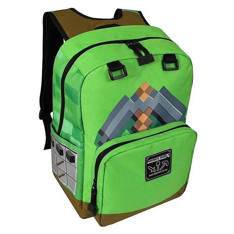 The backpack for boys in primary school and the backpack for children in middle school have a large capacity